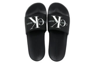 CALVIN KLEIN M SLIDE MONOGRAM SLIPPERS YM00061 BDS