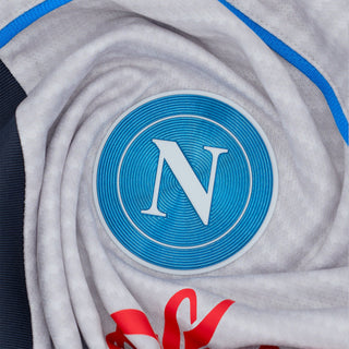 EA7 NAPOLI T-SHIRT SMANICATO TRAINING STAFF NAPOLI COCA COLA N26T14 GRI