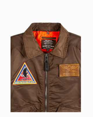 TOP GUN TOPG GUN BOMBER “Atlantic Fleet” IN NYLON CON PATCH TGJ2433 1510