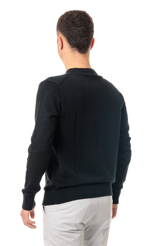 CALVIN KLEIN JEANS MAGLIONE SMOOTH COTTON CON LOGO UOMO LVO40LM300 UB1