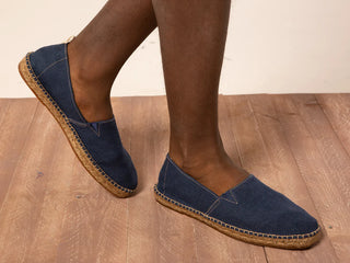 LORD PARTENOPEI ESPADRILLAS IN TELA ESPAD24 BLU
