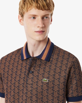 LACOSTE POLO MONOGRAM LACOSTE UOMO DH1417 9I4