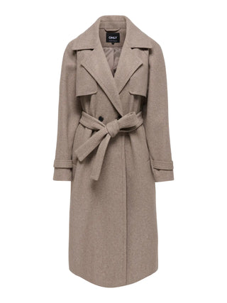 ONLY CAPPOTTO LAURA LUNGO CON CINTURA 15373586 SYT