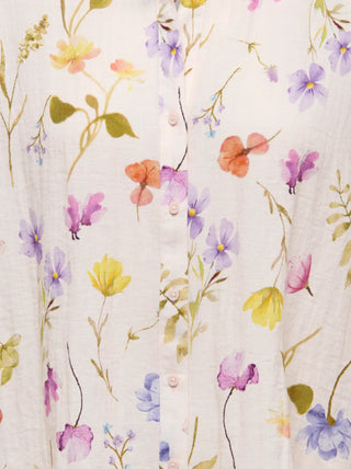 VILA VIOLA CAMICIA 3/4 A FIORI 15361672 PRT