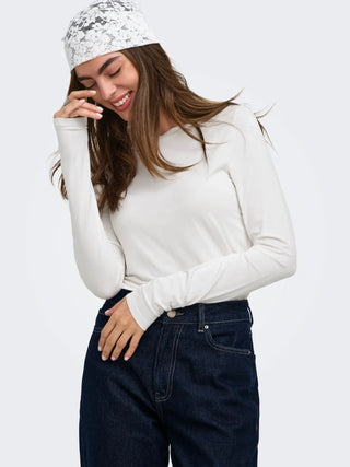 ONLY BAMBOO T-SHIRT DONNA 15377113 CLD