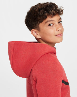 NIKE FELPA TECH  CON CAPPUCCIO E LOGO UNISEX JR HV5867 672