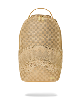 SPRAYGROUND 2 TONE GOLD TRINITY ZAINO B8470