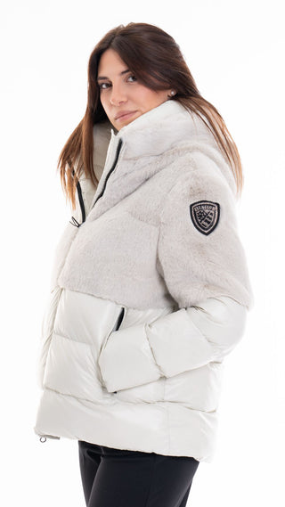 BLAUER PIUMINO TACOMA CON CAPPUCCIO DONNA BLDC02290 006646 129
