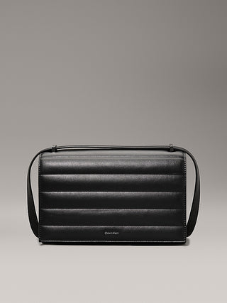 CALVIN KLEIN BORSA A SPALLA LINE QUILT CON LOGO DONNA K612117 BEH