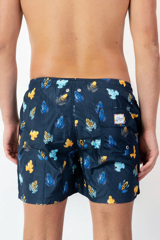 LORD PARTENOPEI BOXER MARE FANTASIA RANE BM26-FROG BLU