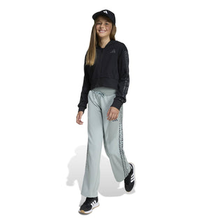 ADIDAS FELPA FULL ZIP CON CAPPUCCIO  3BANDE LATERALI KB6985