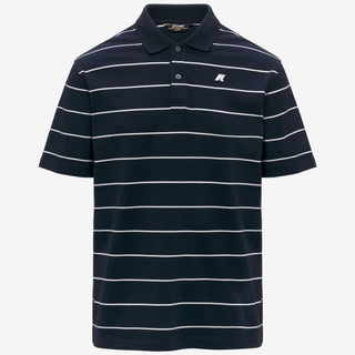 K-WAY POLO VALAR-SLIMLINE JERSEY YARN DYED UOMO K2145GW ALC