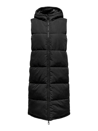 ONLY GIUBBOTTO LUNGO ALINA SMANICATO DONNA 15241995 BLK