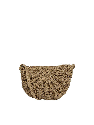 ONLY WOMEN'S SCARLETT BEACH PAPER CROSSBODY BEACH BAG 15313244 TSC
