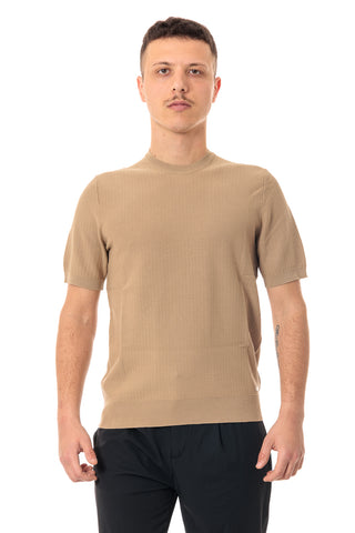 MARKUP T-SHIRT GIROCOLLO MEZZA MANICA PUNTO SPIGATO UOMO MK890039 CRD