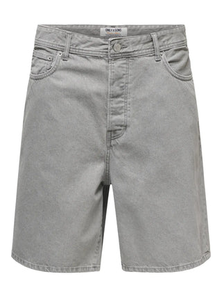 ONLY&SONS FADE BERMUDA JEANS UOMO 22036681 LGD