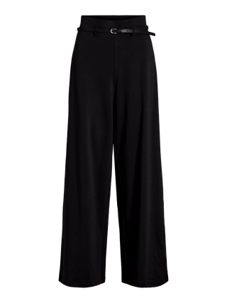 VILA PANTALONE BOLETTA CON CINTURA 14120714 BLK
