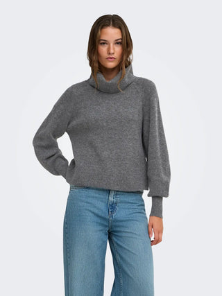 ONLY MAGLIONE OLIVIA A COLLO ALTO 15381063 DGK
