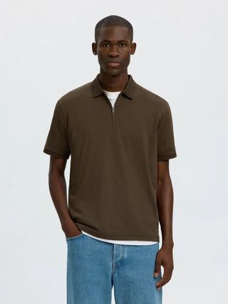 SELECTED HOMME FAVE POLO CON ZIP 16079026 DLC