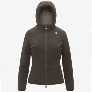 K-WAY GIUBBOTTO LILY WARM REVERSIBILE CORTO DONNA K6128TW B42