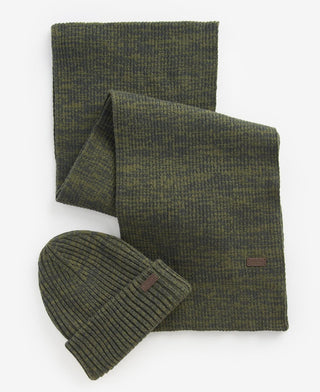 BARBOUR SET CAPPELLO + SCIARPA MGS0019 OL31