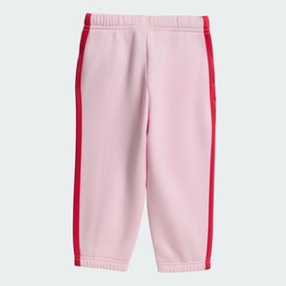 ADIDAS TUTA 3 STRISCE CON CAPPUCCIO E ZIP BIMBA KR9317