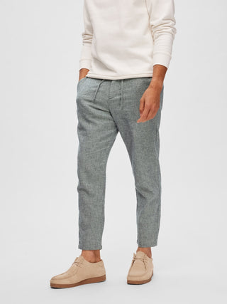 SELECTED HOMME PANTS 172-SLIMTAPE BRODY LINEN MAN 16087636 SKC