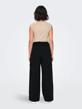 JACQUELINE DE YONG MALFY FLARED PANTS WOMEN 15312203 BLK