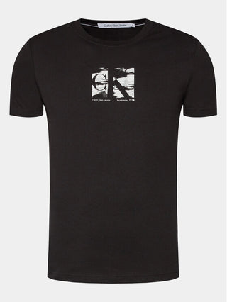 CALVIN KLEIN JEANS T-SHIRT WITH LOGO MEN J325204 BHE