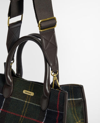 BARBOUR BARRHILL BORSA TOTE TARTAN LBA0423 OL91