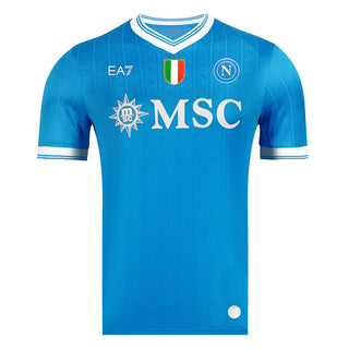 EA7 NAPOLI MAGLIA GARA HOME EUROPA 25/26 N26GU01 AZZ