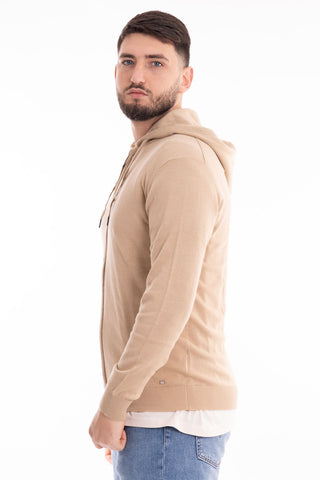 MARKUP FULL ZIP COTTON HOODIE MK690009 CRD