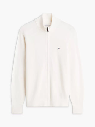 TOMMY HILFIGER PIMA ORG MAGLIONE CON ZIP MW28049 Z00