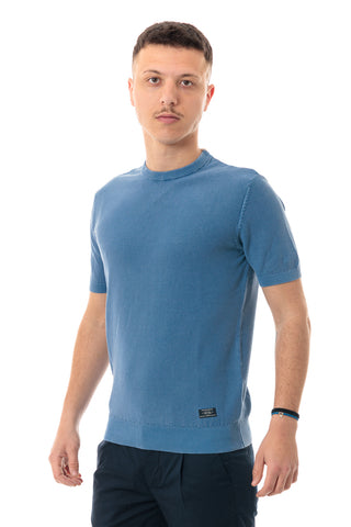 IMPURE JARED MAGLIA MANICA CORTA IN COTONE PUNTO RISO UOMO JARED CTNC12