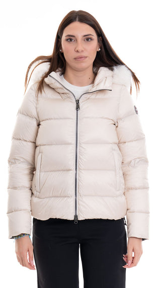 COLMAR SHORT DOWN JACKET WITH FUR HOOD WOMEN 2216E 2Y0 04
