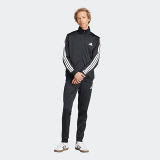 ADIDAS TUTA COMPLETA FELPA ZIP + PANTALONE CON LOGO UOMO JI8858