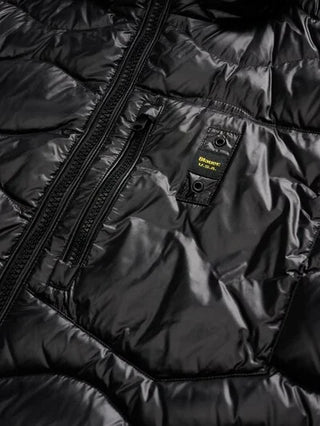 BLAUER PIUMINO WAVE CON CAPPUCCIO UOMO BLUC03074 006355 999