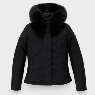 REFRIGIWEAR GIUBBOTTO CROP  LADY TECH FUR CAPPUCCIO CON PELLICCIA DONNA W99208 8XT379 G06000