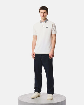 WEEKEND OFFENDER POLO TIPASA CON COLLETTO CHECK WEEKEND OFFENDER, CHIUSURA ZIP PO1B03 TIPASA GHO