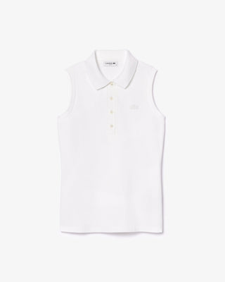 LACOSTE POLO SLIM FIT SENZA MANICHE ELASTICIZZATA PF5445 001