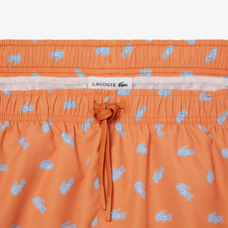 LACOSTE BOXER MARE MEDI CON STAMPA COCCODRILLO UOMO MH1851 IY0