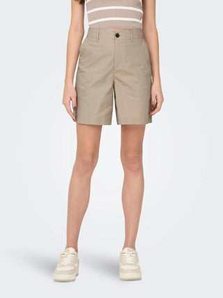 ONLY ZORA BERMUDA IN COTONE (col: oxford tan) 15344538 OXT