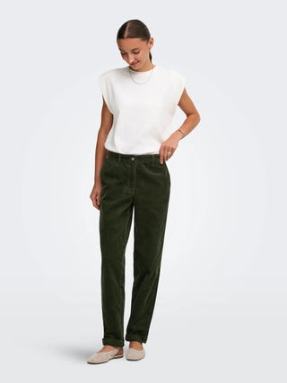JACQUELINE DE YONG SHIRAZ PANTALONE IN VELLUTO  A COSTINE 15376602 FNH