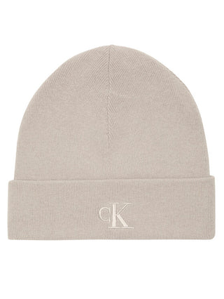 CALVIN KLEIN CAPPELLO IN LANA FINE RIB LV04D8020G RMU