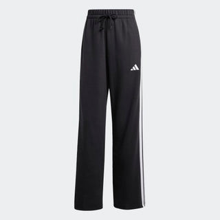 ADIDAS PANTALONE DI TUTA 3 STISCE LARGO CON LOGO DONNA JW7182