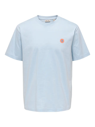 ONLY&SONS FRED T-SHIRT UOMO CON STAMPA 22037618 BGW