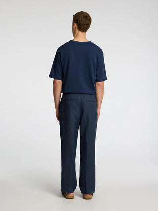 SELECTED HOMME WYATT PANTALONE IN LINO LOOSE 16098997 OTS