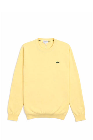 LACOSTE MAGLIONE GIROCOLLO CON LOGO PICCOLO UOMO AH0128 107