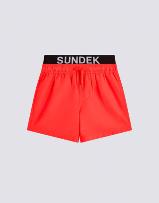 SUNDEK BOXER MARE CON COULISSE IN VITA ELASTICIZZATA E LOGO JR B721BDRT300 04701
