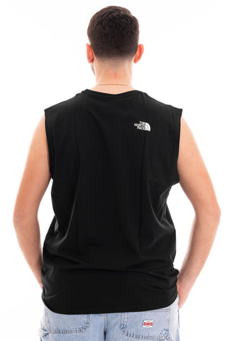 THE NORTH FACE T-SHIRT GIROMANICHE EASY TANK LOGOWEAR UOMO NF0A87R2JK3